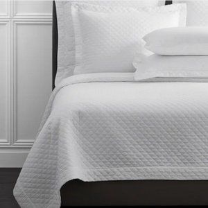 The Company Store Legends Hotel Norfolk Egyptian Cotton Sateen Coverlet
